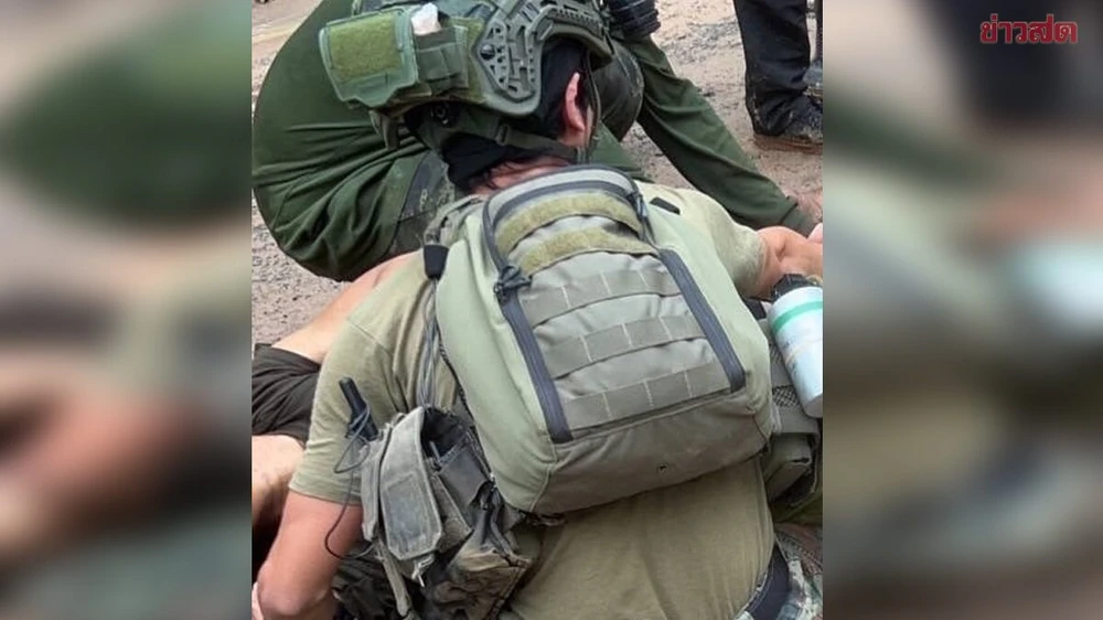 Binh sĩ Thái bị mất chân do giẫm phải mình tại biên giới Thái Lan - Campuchia