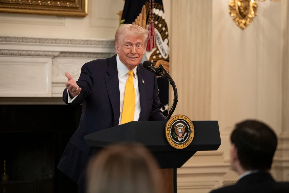 Ông Trump chủ trì cuộc họp chính sách về xung đột Israel-Hamas