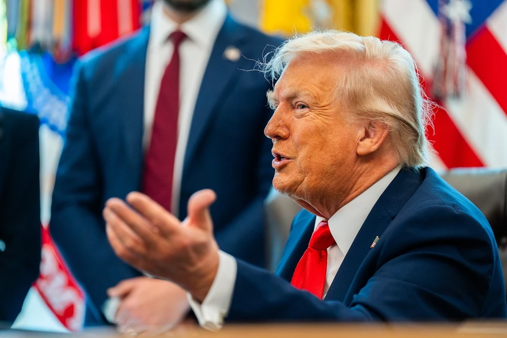 Ông Trump lên tiếng việc tòa phúc thẩm tuyên thuế quan của ông là bất hợp pháp