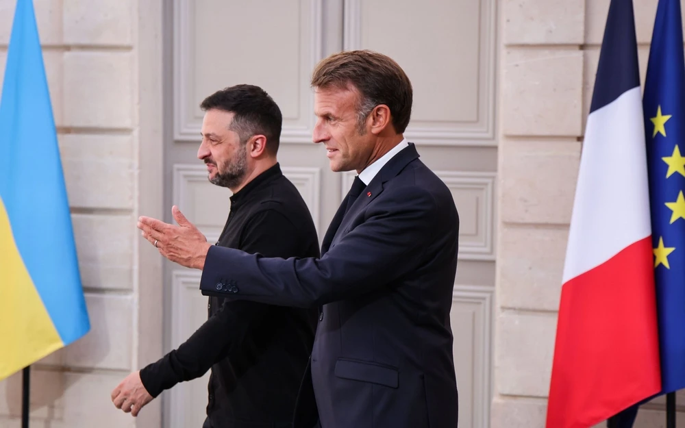 Ông Macron: 26 quốc gia cam kết bảo đảm an ninh cho Ukraine