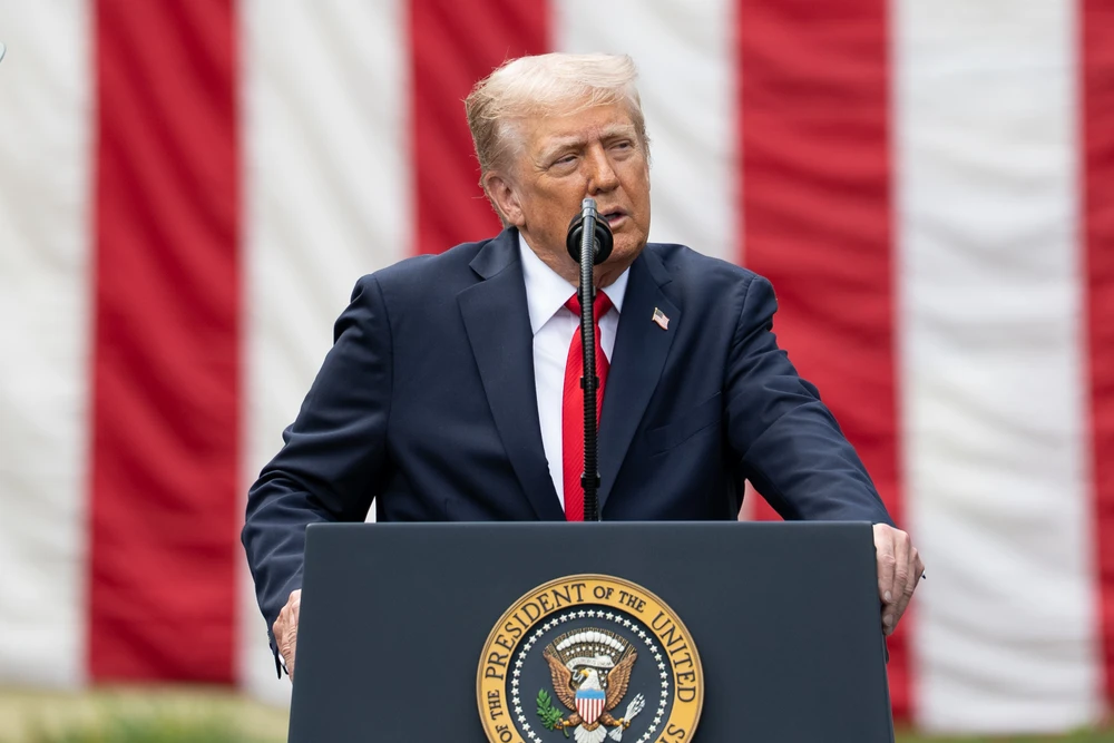 Tổng thống Mỹ Donald Trump. Ảnh: WHITE HOUSE