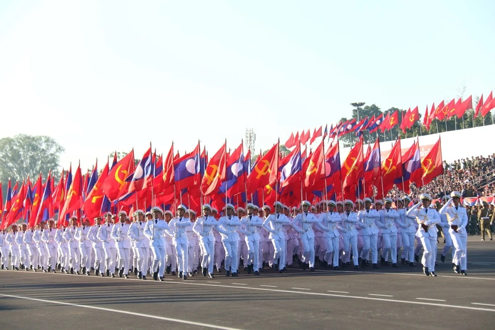 Lào long trọng kỷ niệm 50 năm Quốc khánh