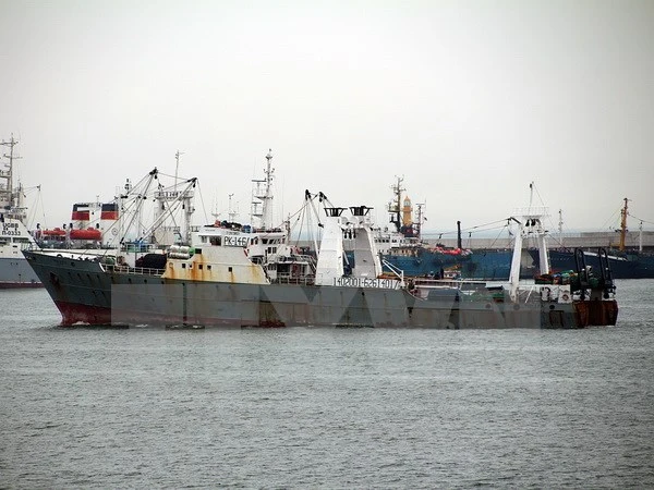 Hai thủy thủ Việt Nam mất tích trong vụ cháy tàu cá Hàn Quốc ảnh 1