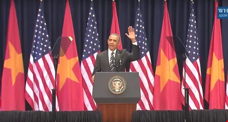 Điều làm Tổng thống Obama ngạc nhiên khi ở Hà Nội ảnh 1