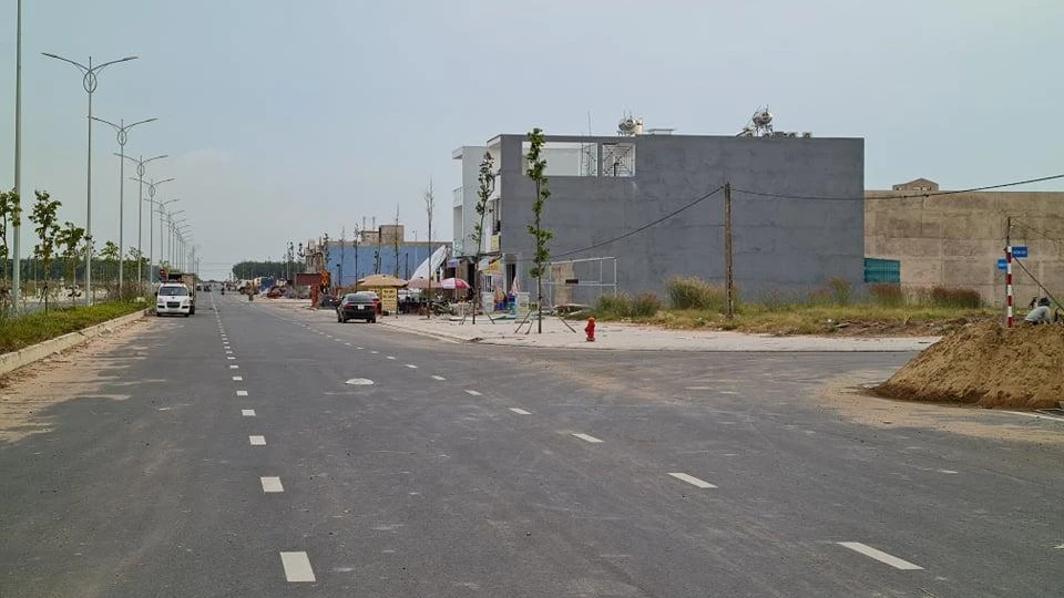 Một góc khu tái định cư Lộc An - Bình Sơn thuộc dự án Cảng HKQT Long Thành. Ảnh: VH