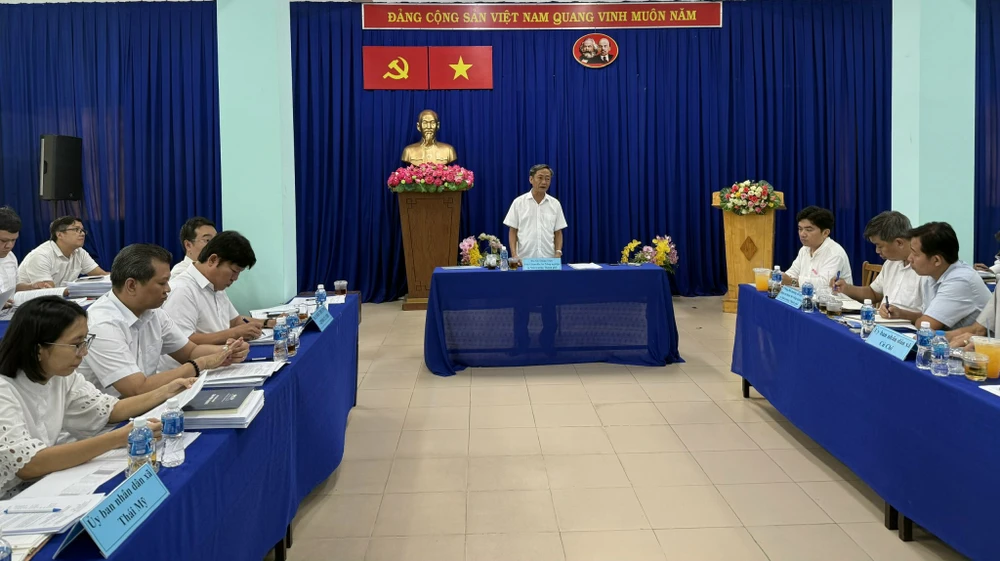 TP.HCM kiểm tra tiến độ thực hiện bồi thường cao tốc TP.HCM - Mộc Bài