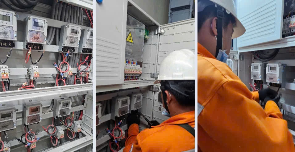 Sau phản ảnh, Tổng công ty Điện lực TP.HCM ngay lập tức cấp điện cho hàng trăm hộ dân