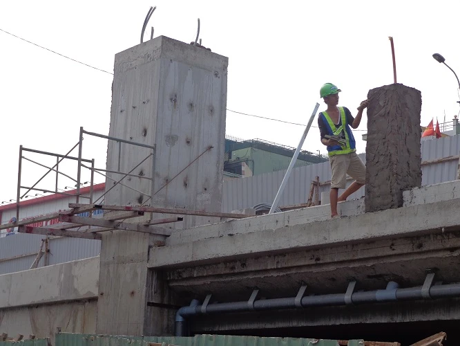 Lung linh sắc màu cầu Lê Văn Sỹ ảnh 11