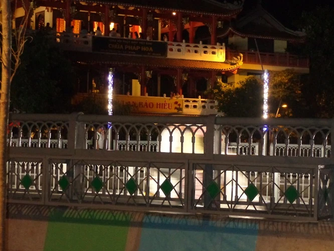 Lung linh sắc màu cầu Lê Văn Sỹ ảnh 3