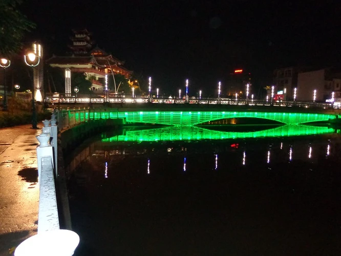 Lung linh sắc màu cầu Lê Văn Sỹ ảnh 7