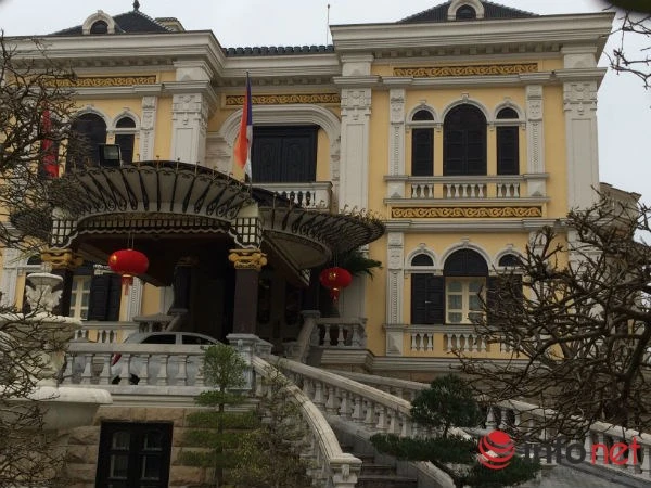 Lóa mắt 'phố cung điện' hoành tráng của đại gia Hải Phòng ảnh 4