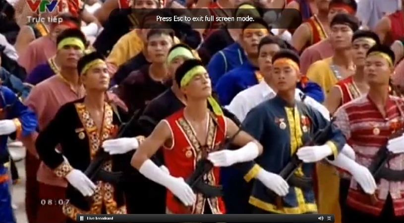 Toàn cảnh lễ mít tinh mừng 70 năm ngày Quốc khánh 2-9 ảnh 43