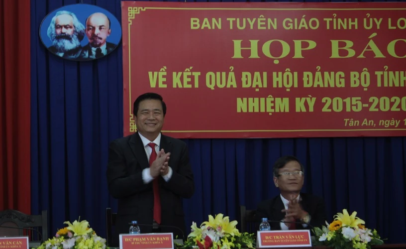 Ông Phạm Văn Rạnh làm bí thư Tỉnh ủy Long An ảnh 1