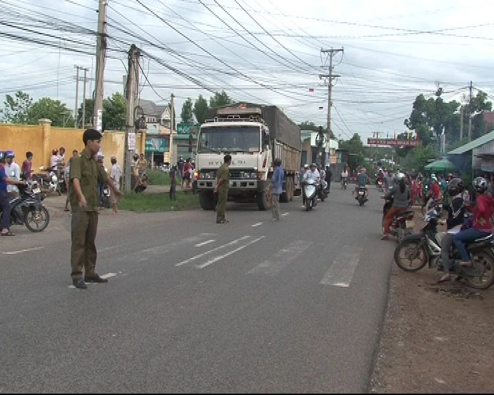Hiện trường vụ tai nạn
