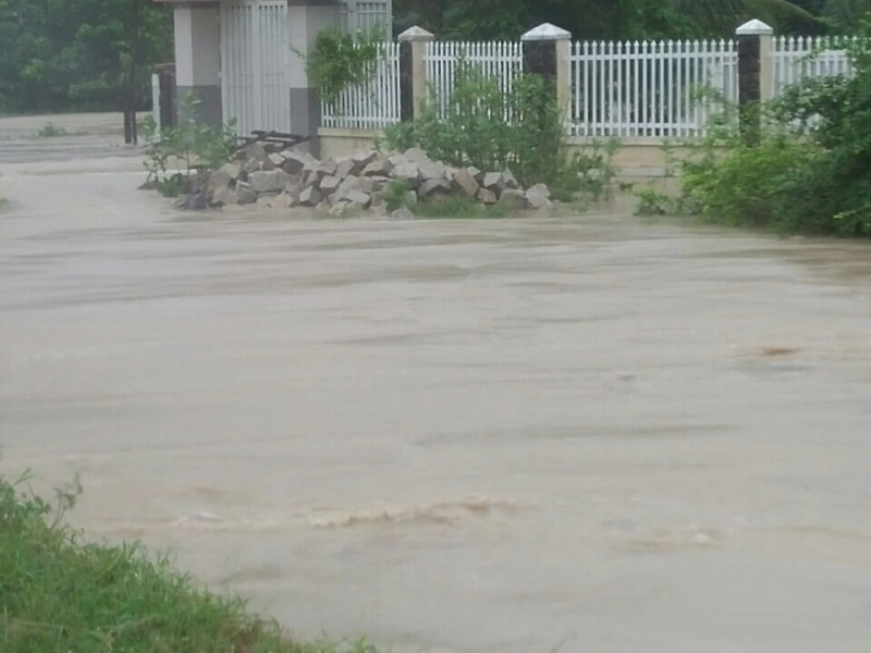 Lũ dữ cuồn cuộn đổ về Ninh Thuận ảnh 7