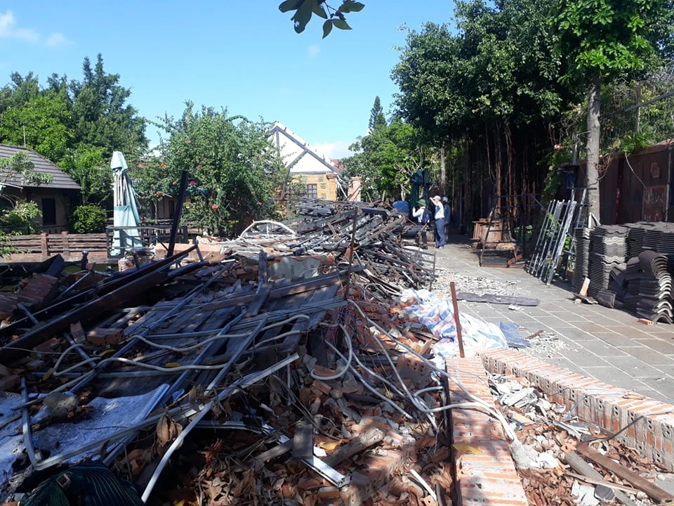 Nóng: Đang tiếp tục cưỡng chế tháo dỡ Gia Trang quán ảnh 2