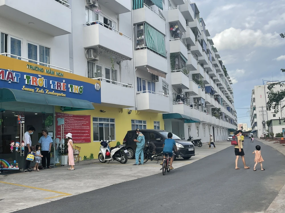 Một dự án nhà ở xã hội tại TP.HCM. Ảnh: VIỆT HOA