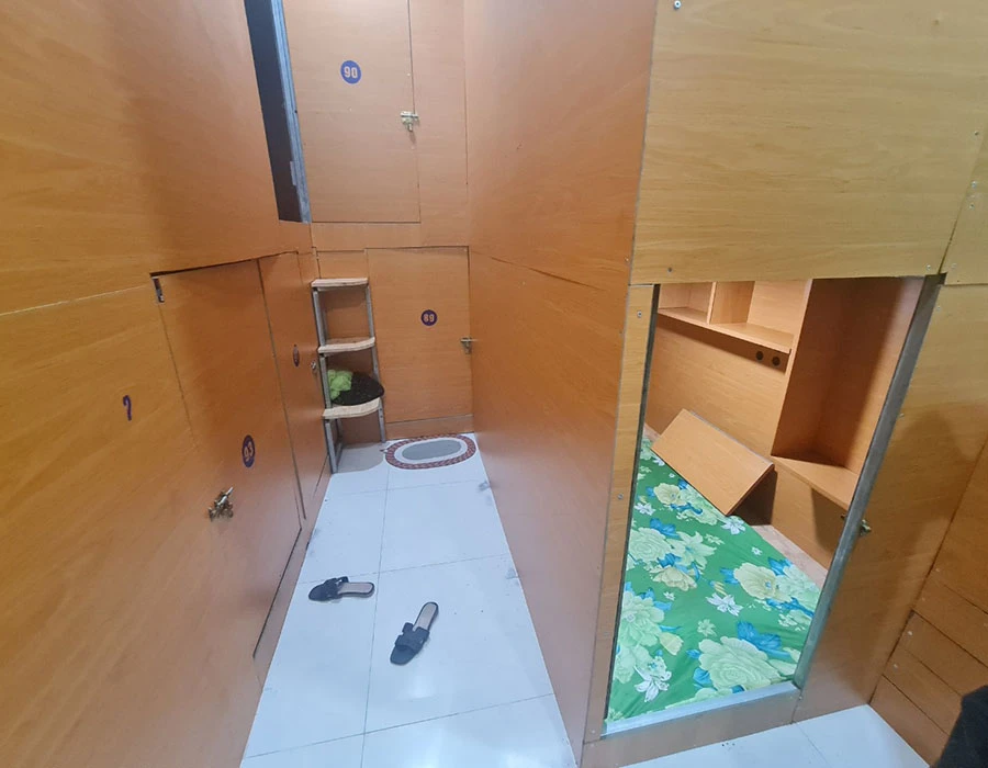 Hộp ngủ ở TP.HCM thiếu an toàn