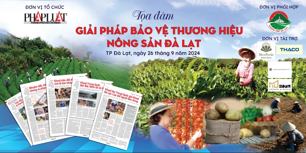 Tọa đàm sẽ đưa ra nhiều giải pháp để bảo vệ thương hiệu nông sản Đà Lạt. Ảnh: QH