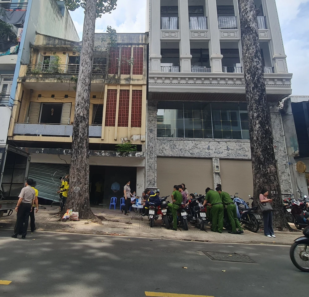 Ngôi nhà địa chỉ số 75 đường Nguyễn Trãi, quận 5. Ảnh: NGUYỄN CHÂU