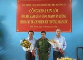 Bộ Công an xin lỗi 2 người bị giam giữ trái pháp luật