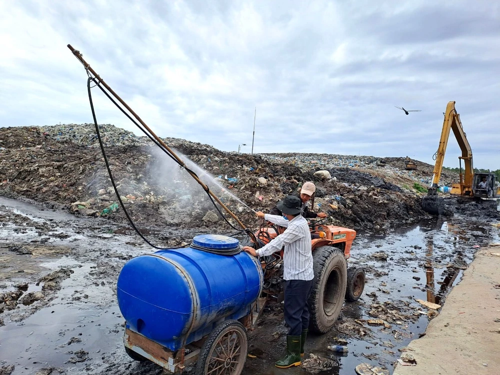 Bến Tre: Ô nhiễm môi trường tại bãi rác An Hiệp cơ bản được khắc phục