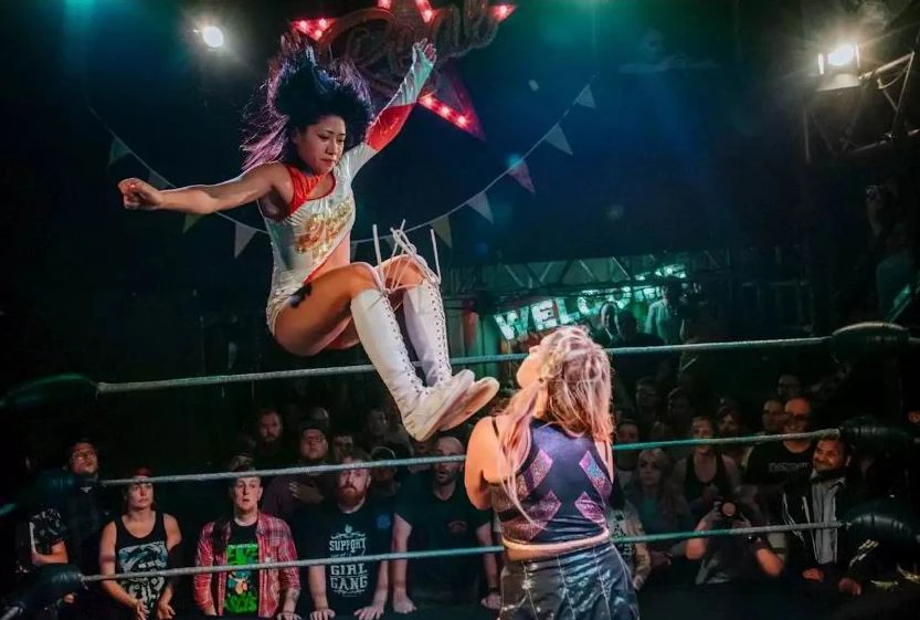 Những trận đánh trước khi tự tử của nữ võ sĩ Nhật ảnh 2