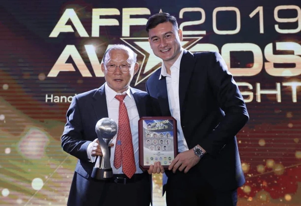 Những cầu thủ dưới tay thầy Park được nâng cấp và trở thành những ngôi sao đáng chú ý. Ảnh: VFF