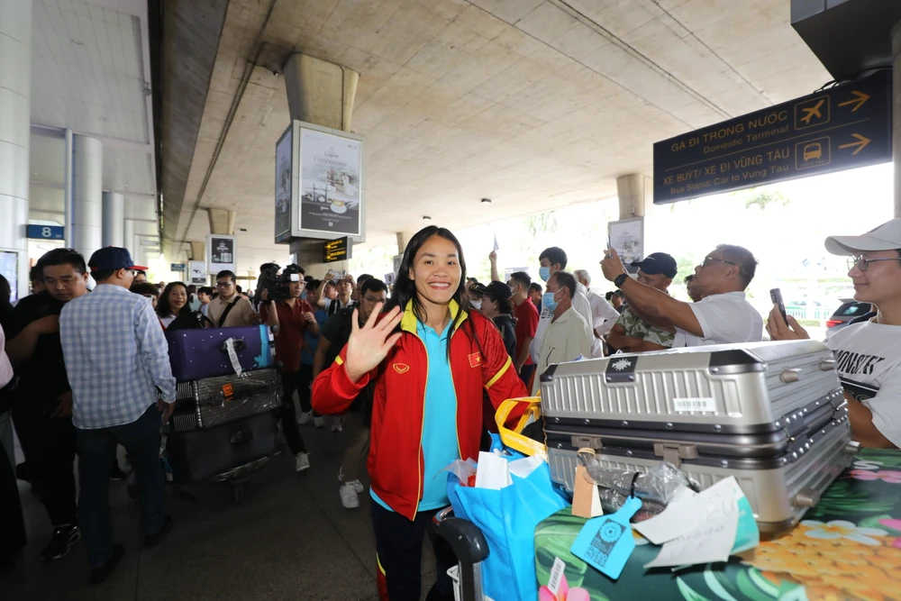 Nữ trung vệ thép Chương Thị Kiều vừa hồi phục chấn thương đã năng nổ thi đấu kiên cường mỗi khi ra sân từ ghế dự bị.