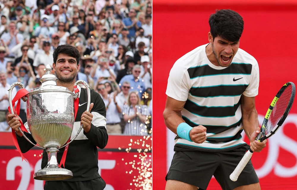 Alcaraz thâu tóm chức vô địch thứ 5