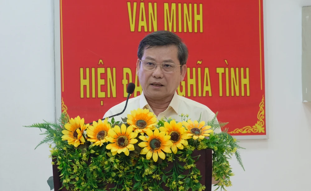 Viện trưởng VKSND Tối cao Lê Minh Trí phát biểu. ẢNH: SONG MAI