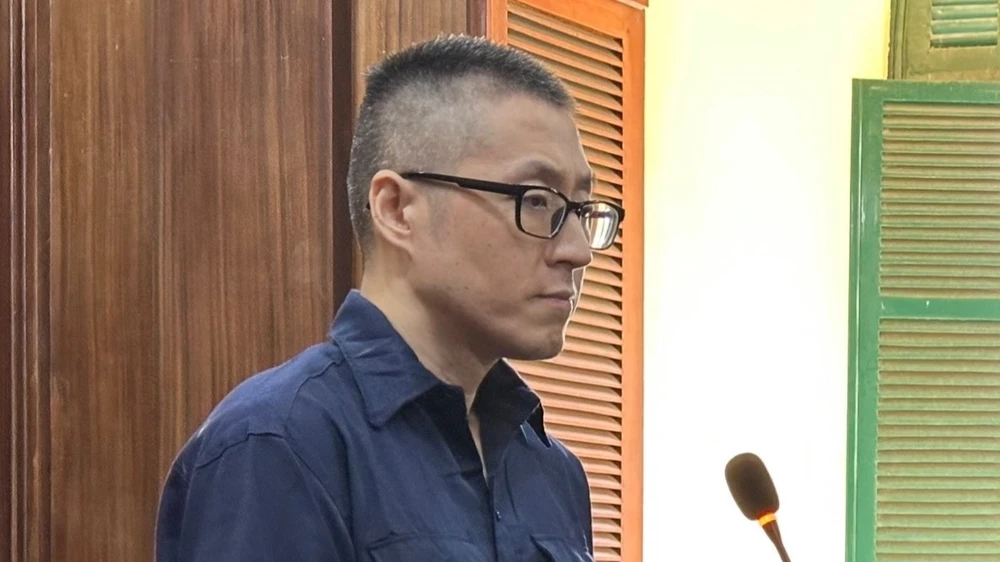 Bị cáo Jeong Incheol bị tuyên án tử hình vì đầu độc đồng hương rồi phân xác phi tang. Ảnh: SONG MAI