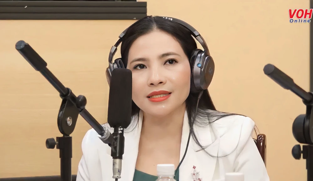 Bà Nguyễn Thị Thùy Dung - Phó chánh án TAND TP.HCM. Ảnh chụp màn hình