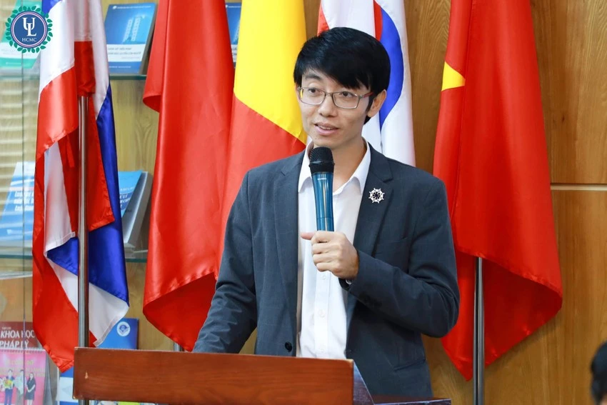 TS Nguyễn Thái Cường, Viện Luật So sánh, Trường ĐH Luật TP.HCM. Ảnh: ULAW