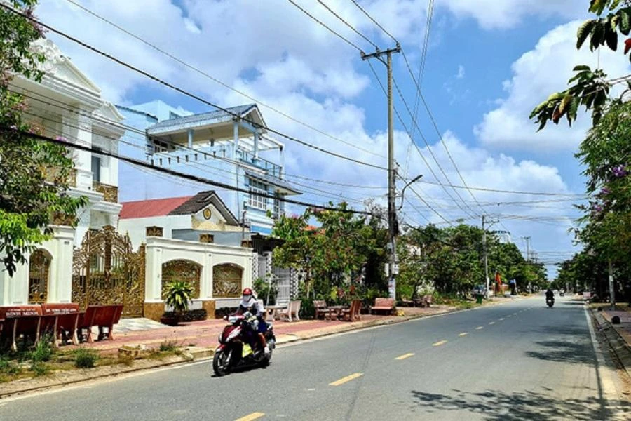 Một gốc khu đô thị Đông Bắc, TP. Cà Mau, tỉnh Cà Mau. Ảnh: CTV.