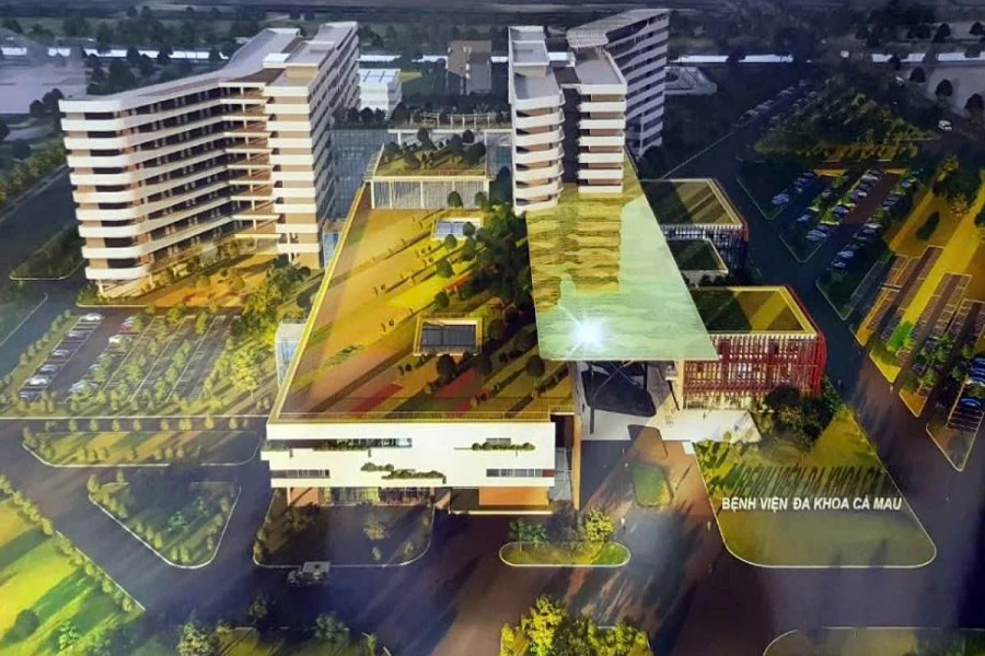 Hủy 1 kết quả đấu thầu trong dự án xây dựng Bệnh viện đa khoa tỉnh Cà Mau