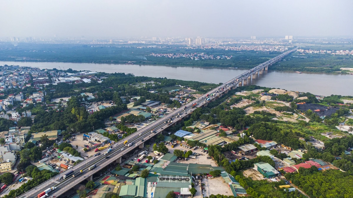 Đây là một trong những cây cầu bê tông cốt thép dự ứng lực dài và rộng nhất Việt Nam, đồng thời cũng là công trình cầu được thi công với nhiều ứng dụng công nghệ mới.
