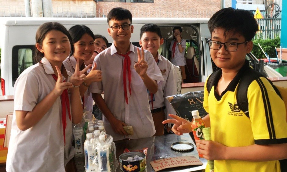 Học sinh Nguyễn Gia Thiều ‘Khởi nghiệp tuổi 14’