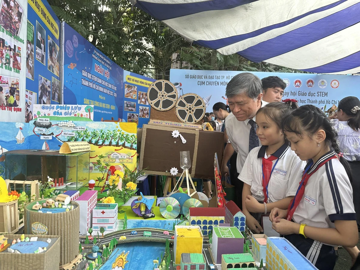 Thông tin về Ngày hội Giáo dục STEM dành cho học sinh tiểu học Thành phố Hồ Chí Minh năm học 2023-2024