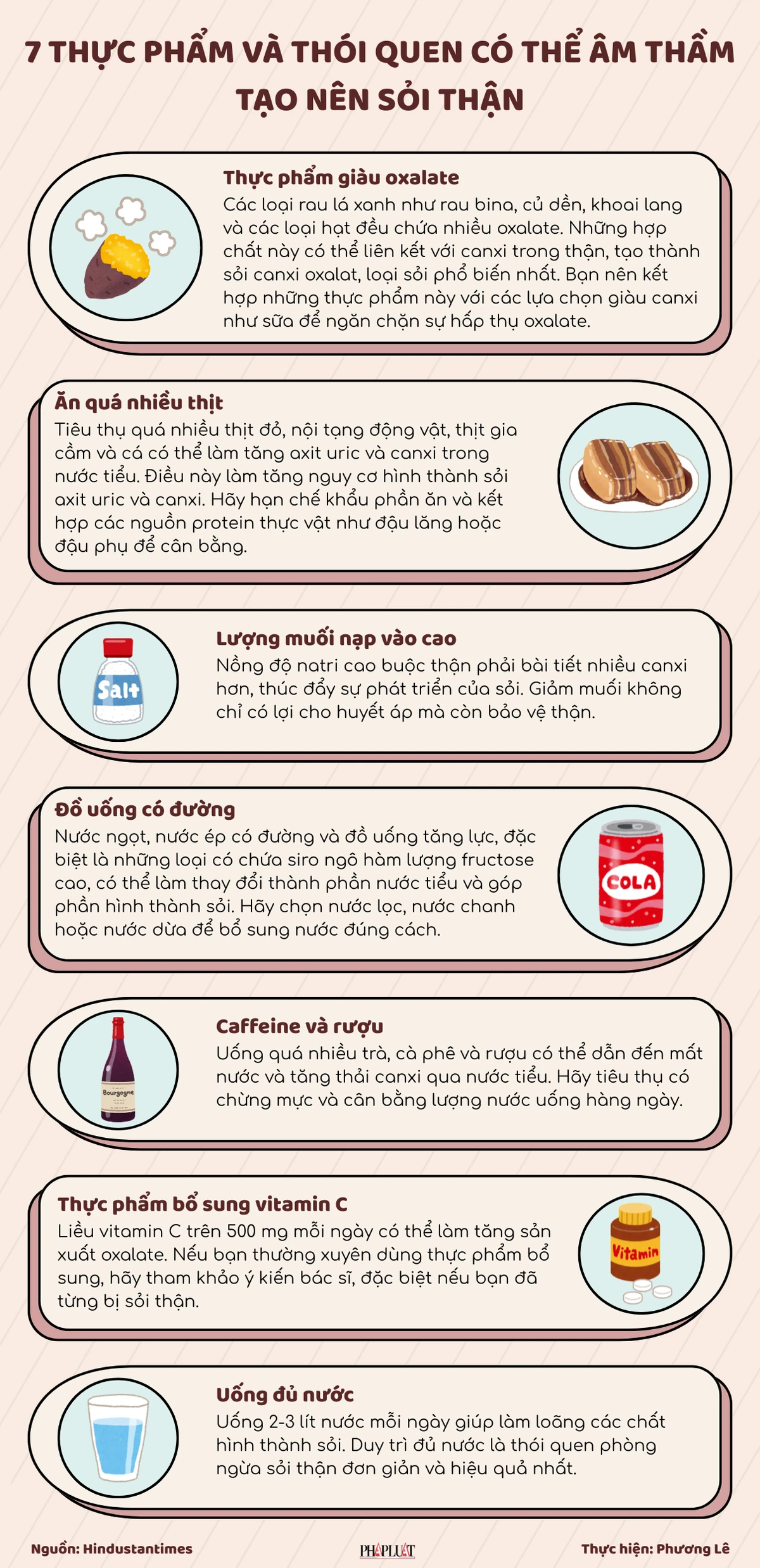 7 thực phẩm và thói quen có thể âm thầm tạo nên sỏi thận.png
