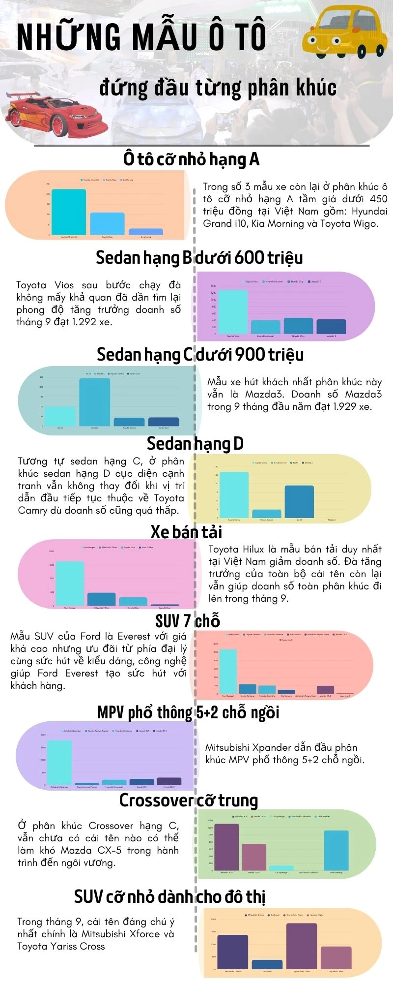 phân khúc xe