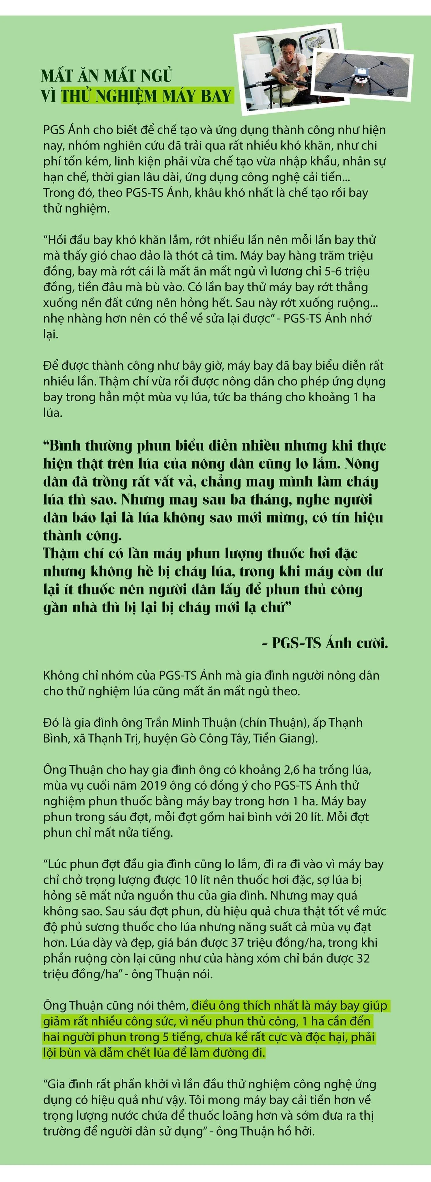 Phó giáo sư tuổi 37 và những chiếc máy bay không người lái ảnh 6 Phó giáo sư tuổi 37 và những chiếc máy bay không người lái ảnh 6