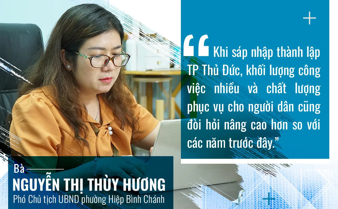 GIẢM TẢI CHO TP THỦ ĐỨC - Bài 2: Để cán bộ, nhân viên hành chính 'dễ thở' ảnh 5 GIẢM TẢI CHO TP THỦ ĐỨC - Bài 2: Để cán bộ, nhân viên hành chính 'dễ thở' ảnh 5