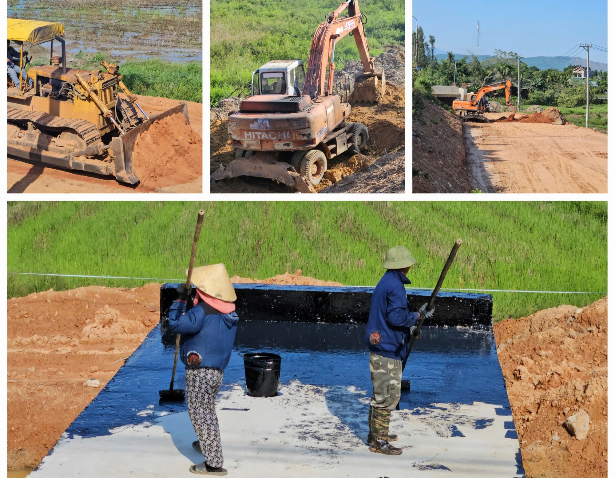 Ông Nguyễn Thúc Dũng đề nghị chủ đầu tư dự án và các nhà thầu tập trung nhân vật lực đẩy nhanh tiến độ thi công, cam kết với địa phương trên nguyên tắc bàn giao đến đâu, thi công đến đó. Ưu tiên hoàn thành tuyến đường từ nút giao cao tốc Hòa Liên - Túy Loan và Quốc lộ 14B đến Trung tâm hành chính huyện Hòa Vang trước thời gian diễn ra Đại hội lần thứ XVIII Đảng bộ huyện nhiệm kỳ 2025-2030, dự kiến tổ chức trong tháng 4-2025. Ảnh: TẤN VIỆT quoc-li-14b-da-nang-6.jpg