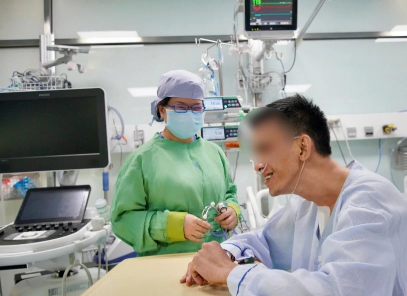 Anh H sau khi đón nhận trái tim mới, đã dần hồi phục. Ảnh: BVCC Phép màu phía sau ca ghép tim