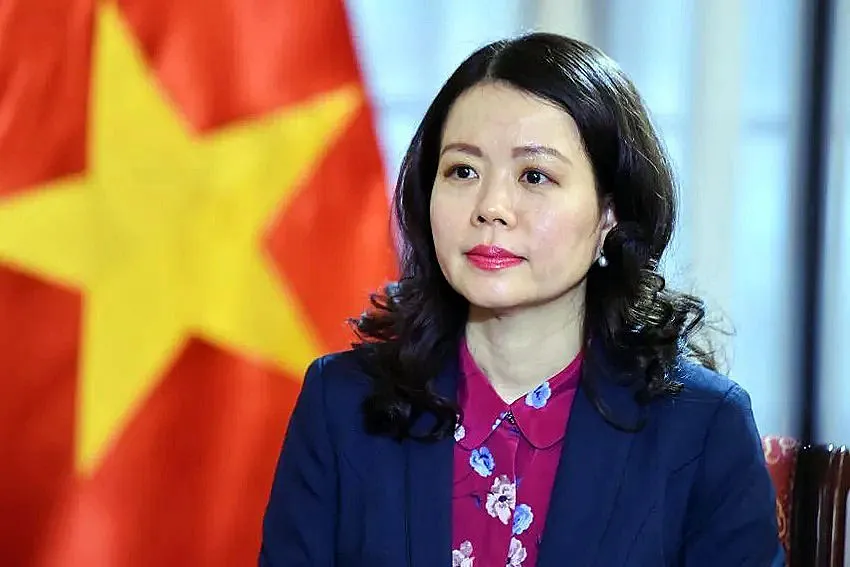 Thứ trưởng Bộ Ngoại giao Nguyễn Minh Hằng. Ảnh: BỘ NGOẠI GIAO P16_anhBOX.jpg