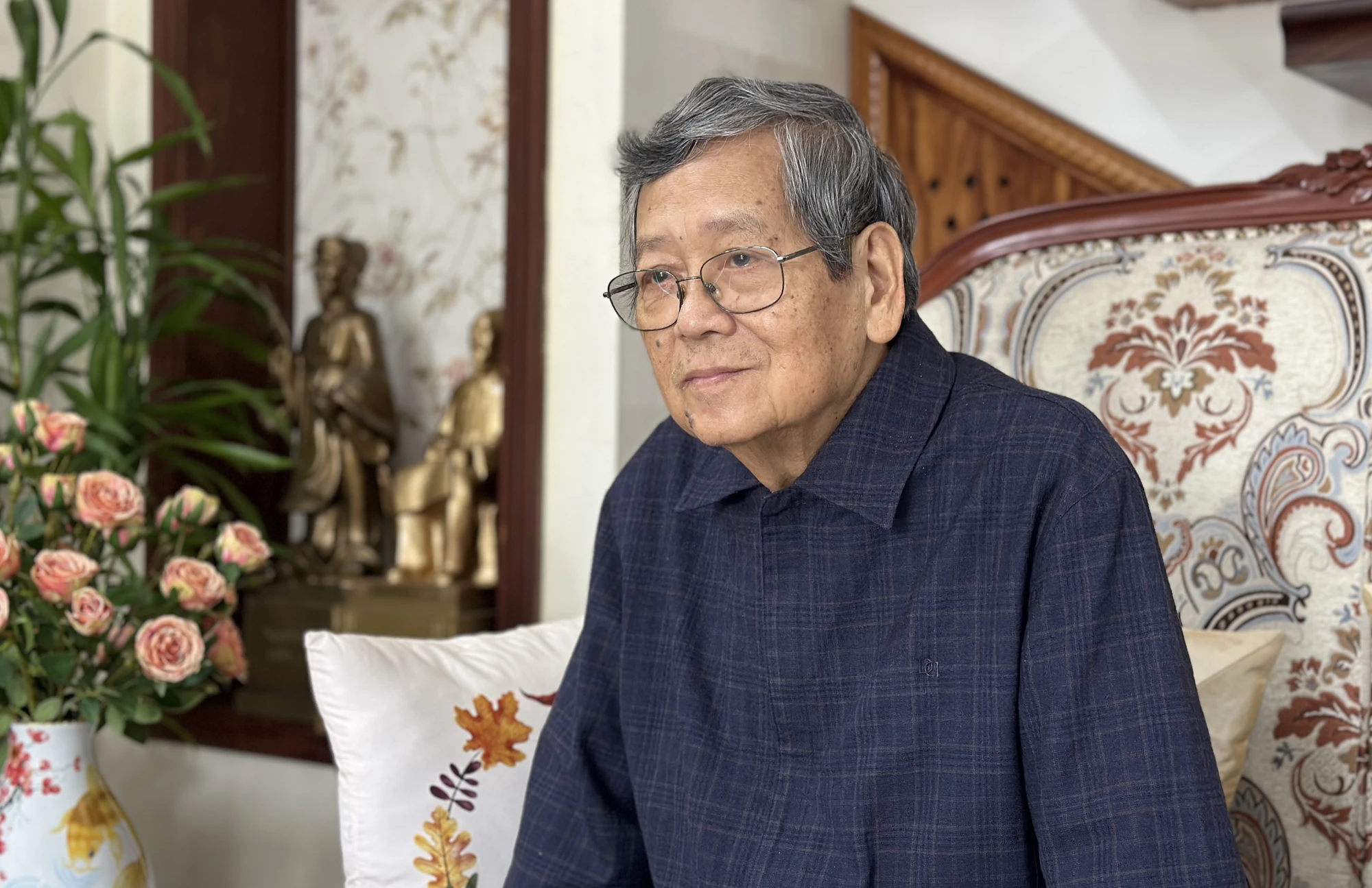 Ông Vũ Ngọc Hoàng, nguyên Ủy viên Trung ương Đảng, nguyên Phó Trưởng Ban thường trực Ban Tuyên giáo Trung ương, nguyên Bí thư Tỉnh ủy Quảng Nam. Ảnh: THANH NHẬT ong-vu-ngoc-hoang-1.jpg