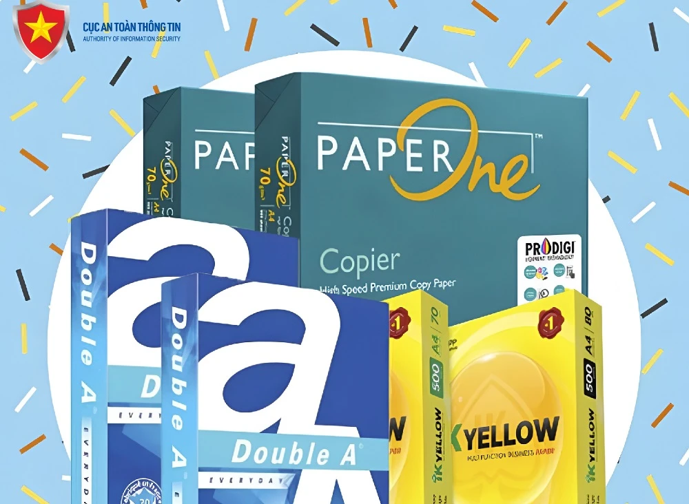 Bằng thủ đoạn gọi điện, kết bạn Zalo với các chủ cửa hàng tạp hoá, photocopy để bán giấy in giá rẻ kém chất lượng. Ảnh: Cục ATTT. canh-bao-cac-hinh-thuc-lua-dao-dip-tet-2-3800.jpg