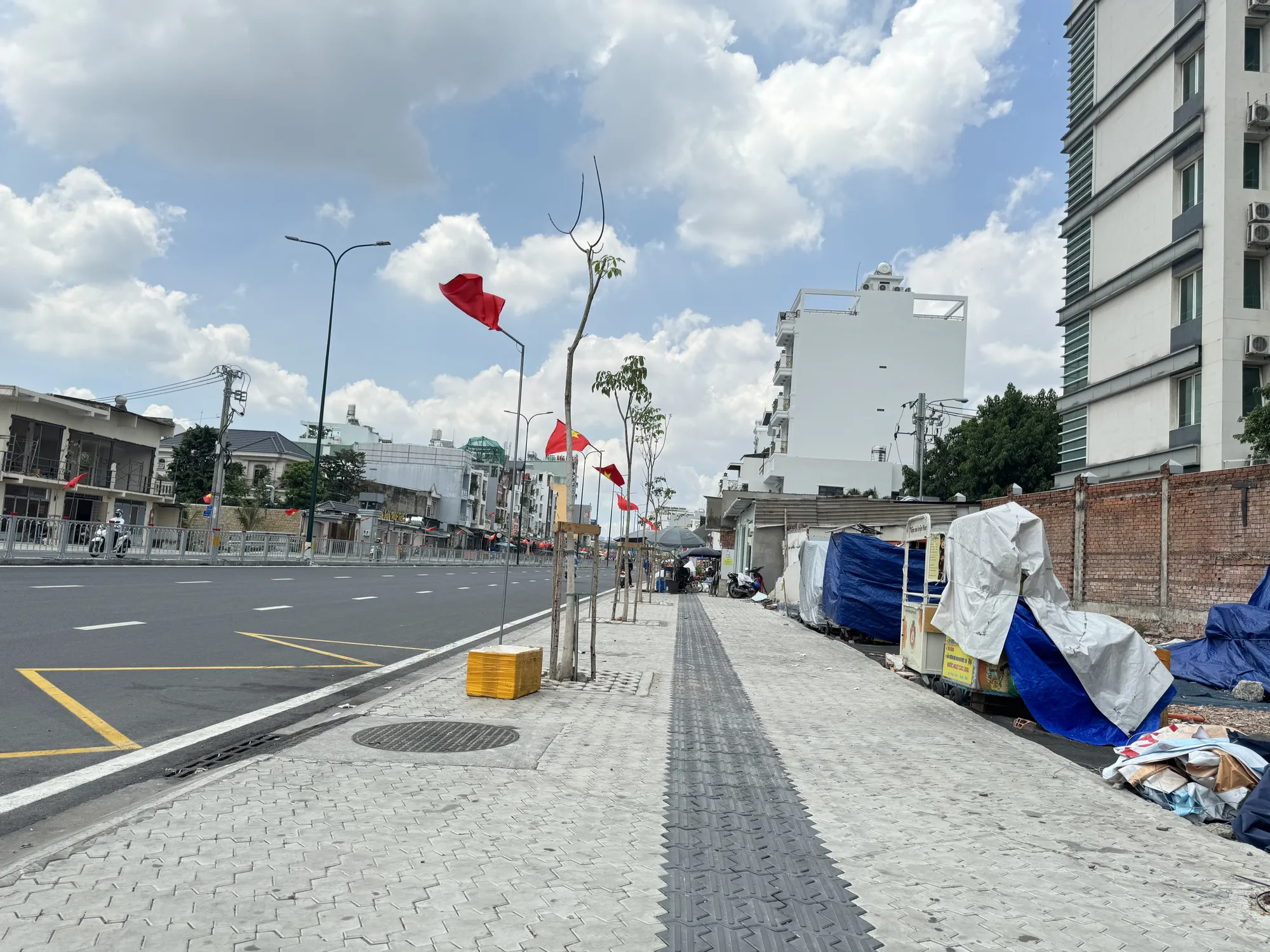 Đường Dương Quảng Hàm, quận Gò Vấp đã cơ bản hoàn thành