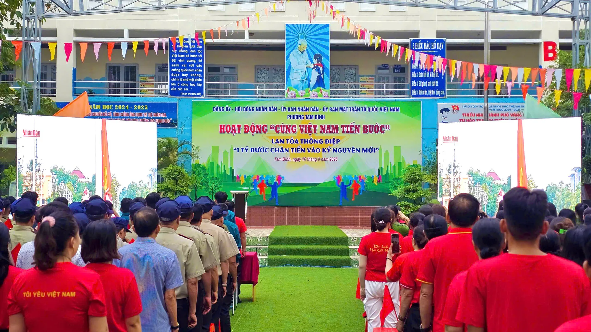 Phường Tam Bình, TP.HCM: Góp 1 tỷ bước chân tiến vào kỷ nguyên mới